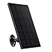 Produktbild Zeetopin Solarpanel für Wireless Outdoor batteriebetriebene IP Kameras, wetterfest, einstellbare Halterung, unterbrechungsfreie Energieversorgung(3 Meter Kabel)