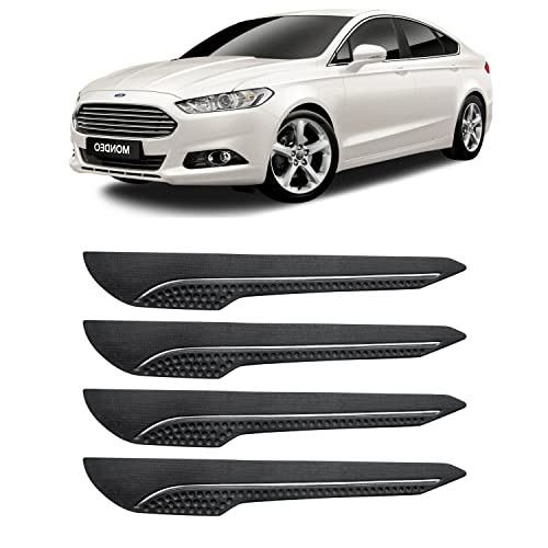 Image of AOSIS-Car Bumper Protector /Bumper Guard for Ford Mondeo with Single Chrome Stripe (4-Pcs)