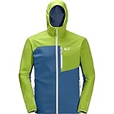 elastisch Jack Wolfskin Herren Eagle Peak Ii Softshell M Shell-Jacke, Indigo Blue, L