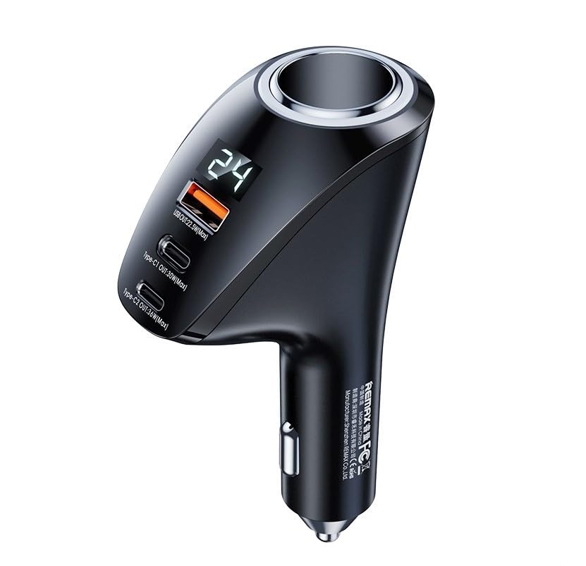 INICIO 88.5W 4 in 1 Dual USB C 36W & 30W PD + 22.5W QC3.0 Car Charger, 3 USB Ports + Cigarette Lighter Splitter for iPhone 15 14 13 12 Pro Max Galaxy S24 S23 Ultra Pixel 8 7 GPS Dash Cam etc (B0BGHPG3XL) Amazon Price History, Amazon Price Tracker
