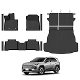 Floor Mats for 2026 Toyota RAV4 Hybrid(Not for PHEV)(W/o Cargo Subwoofer)