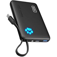 INIU 45W 10000mAh Power Bank w/ Built-in USB C Cable only .72: eDeal Info
