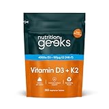 Vitamin D3 4000 iu & Vitamin K2 MK7 100μg - 1...