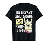 Cute llama School 101 days - Geslonedesigns
