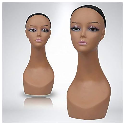 18" Female Life Size Mannequin Head for Wigs, Hats, Sunglasses Jewelry Display PD3R-24
