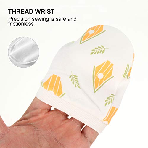 NOLITOY 7Pairs Scratch Cotton Gloves for Newborns Soft Mittens to Prevent Scratches Keep Hands Warm for Boy Girl Comfortable Durable Protective Gloves2