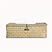 Produktbild Tissue Box WM Rattan Cover Rechteck Serviette Box Woven Serviette Box Haushalt Auto Serviettenhalter Bürobedarf 9.7 (Color : C)