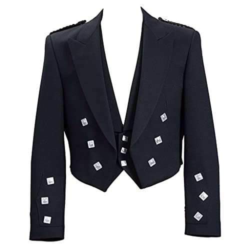 Prince Charlie Jacket and Vest Scottish Traditional Jacket Highlander Waistcoat Wedding Groom Dress