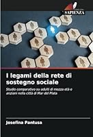 I legami della rete di sostegno sociale: Studio comparativo su adulti di mezza età e anziani nella città di Mar del Plata (Italian Edition) B0CJXMC6PK Book Cover