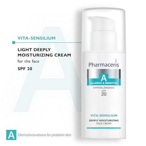 Pharmaceris A Vita-Sensilium, Face Cream SPF 20, Deeply Moisturising Light Cream - Image 2