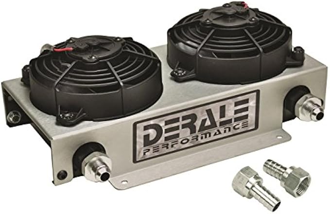 Derale 15840 Hyper Dual-Cool Remote Cooler