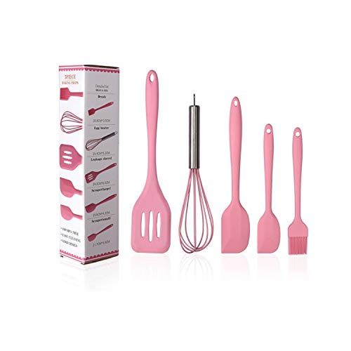 Xglysmyc Silicone Kitchen Utensils Set Of 5 Can be Used For Many Purposes: