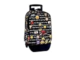 mochilas escolares dos emojis Mochila con carro de Emoji Emoji Talk_54232_Mochila Infantil