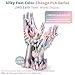 ZIRO 3D Printer Filament, Shiny PLA Fast Gradient Color Change, Glossy Color Change by Length PLA, Fit Most FDM 3D Printers, Dimensional Accuracy +/-0.03mm, 1KG/2.2lb Spool, Earth Tone(Silk)
