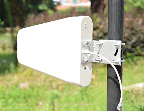 4G LTE Outdoor Cellular Yagi Antenna, Wide Band Directional Log Periodic Yagi Cellular Antenna for 4G LTE 3G 2G GSM T-mobile Verizon AT&T Hotspot Signal Boosters Repeaters