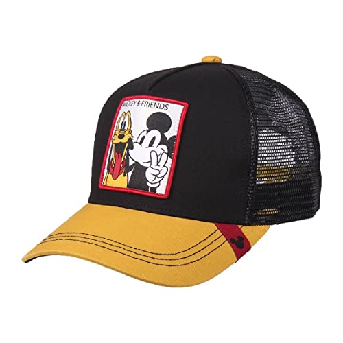 CERDÁ LIFE'S LITTLE MOMENTS Gorra Trucker Mickey Mouse con Licencia Disney, Multicolor, Talla única Unisex Adulto