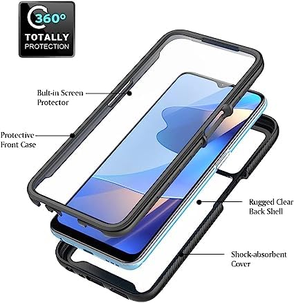 MOJIA Cover per Honor X7a, Custodia Trasparente