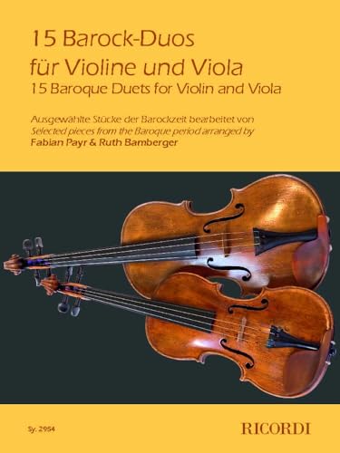 15 Barock-Duos für Violine und Viola - Violin and Viola