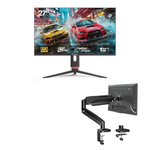 Image of Redragon 27 inch 4K Fast IPS Flat Gaming Monitor GMK914 Single Monitor Mount Stand