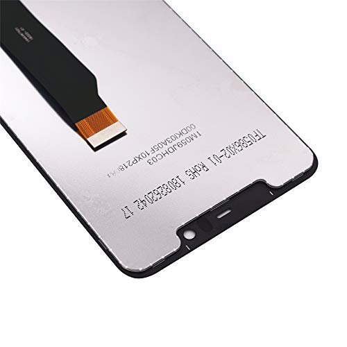 Image of LCD Screen Display with Digitizer Touch Panel Without Bezel Frame Compatible with Nokia 5.1 Plus Nokia X5(Black)