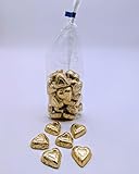 Gold Foiled Chocolate Hearts