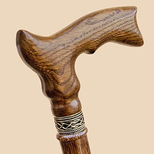 Asterom Handcrafted Wooden Walking Cane for Women and Men - Elegant Wood Canes and Walking Sticks - Thumbnail 7