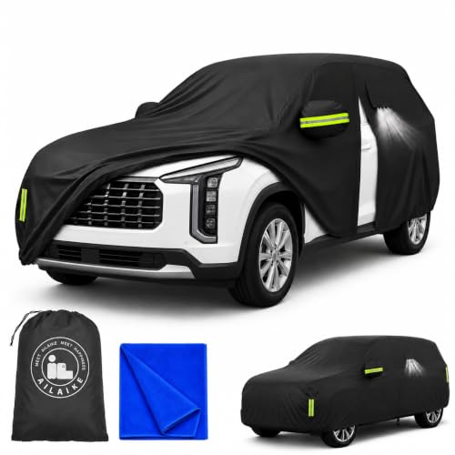 Image of Car Cover Waterproof All Weather Custom Fit for Hyundai Palisade.