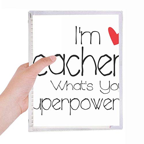 Journal à spirale I'm a Teacher pour célébrer la passion de transmettre