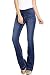Cello Women's Juniors Mid Waist Skinny Fit Bootcut Pants