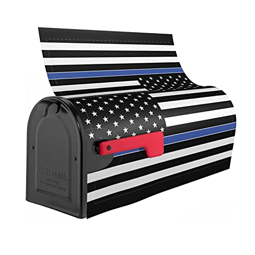 American Flag Mailbox Covers, Magnetic Post Box Cover Wraps Standard Size 21X18 Inches For Garden Yard Decor #TOP1