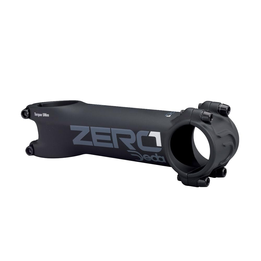 DEDA-ELEMENTI Zero1 Potence pour vélo Mixte Adulte, Noir, 130 mm