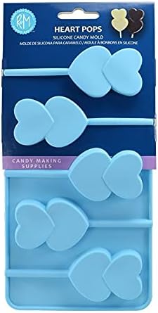 R & M International 9002 - Molde de silicona para dulces y pasteles, 3.5 x 0.2 x 1.8in, color azul