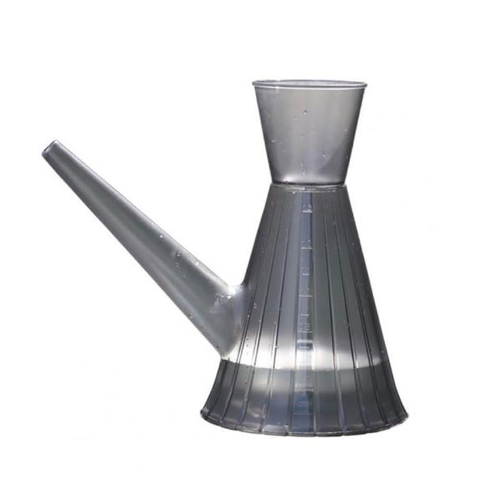 Arrosoirs Arrosoir translucide de 1300 ML, Bouteille à Bec Long de Grand Calibre for l'arrosage des Plantes de Grande capacité 43,9 oz(Grey)