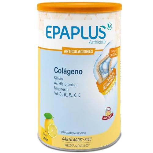 Epaplus Colageno Polvo Instant Silicio Limon - 326 gr - 30 DIAS