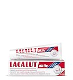 LACALUT AKTIV ZAHNCREME, 100ml Zahnpasta, sofort spürbare Straffung und Festigung des Zahnfleischs, effektive Zahnpflege & Zahnfleischpflege,1 x 100ml
