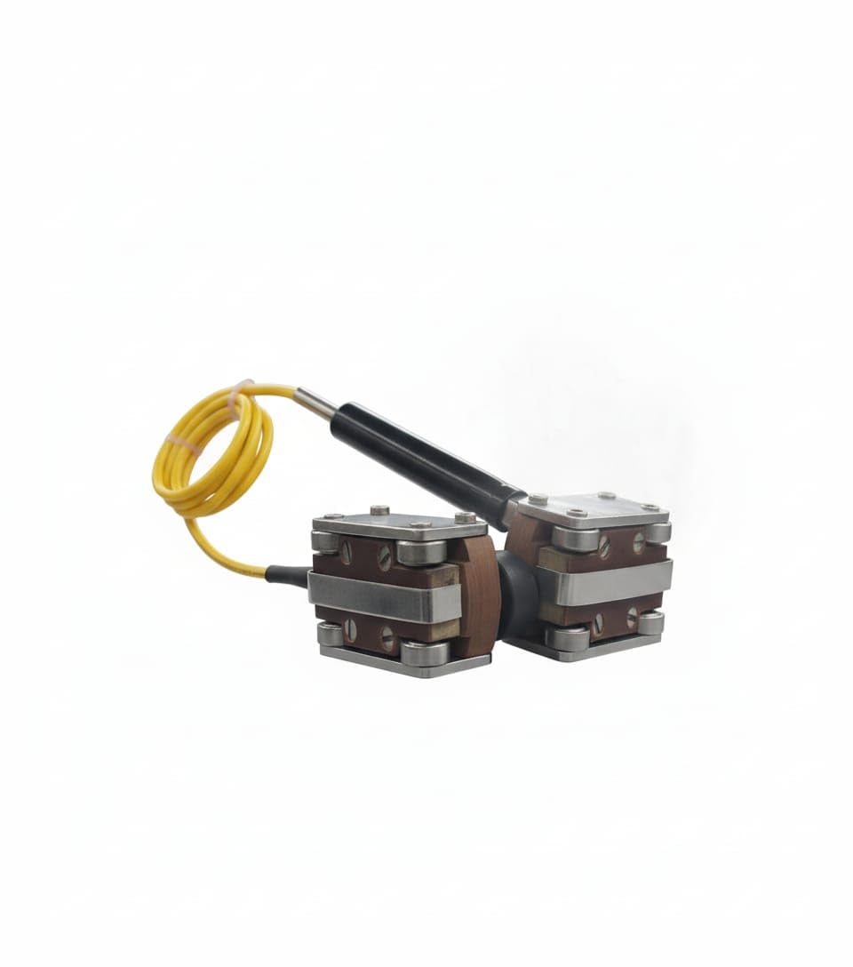 "Ji" Japsin Instrumentation Roller Type Thermocouple, 4" Long, Handle & One Meter, Cable suitable for -50 to 1000 Deg C with connector-image-28