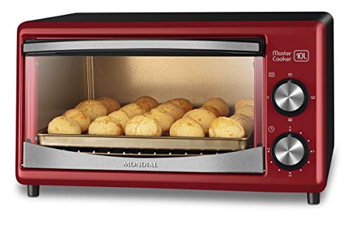 Forno Elétrico Mondial, Master Cooker - 10L, 110V, Vermelho, 650W - FR-20
