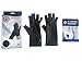 Doctor Developed Arthritis Gloves For Men, Fingerless Compression Gloves For Women,Pain Relief Gloves For Arthritis & Carpal Tunnel With DR Written Handbook (Grey, L)
