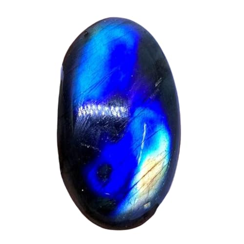 Labradorite naturelle 38x22x8mm cabochon en vrac pour fabrication bijoux collier bague