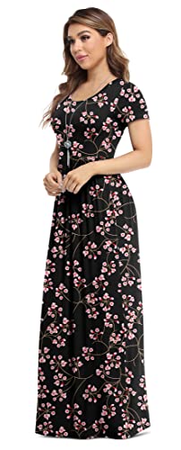 Image of VIISHOW Women's Long Sleeve Loose Plain Maxi Dresses Casual Long Dresses with Pockets