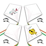 Materiale resistente per un divertimento duraturo: realizzato in poliestere resistente agli strappi e con aste robuste. In questo modo le 