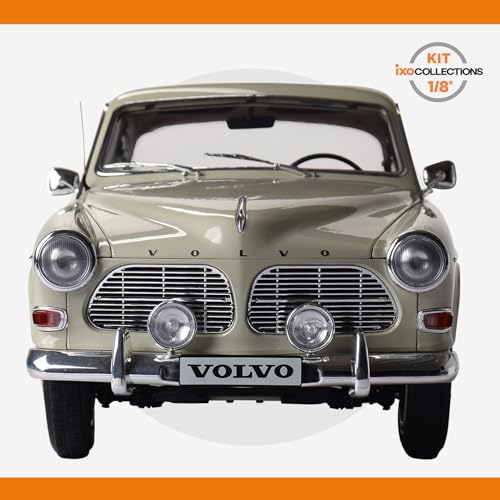 IXO Collections 1:8 IXO Volvo 122S Bausatz Sound/Licht - Modellbau, Standmodellbau, hochwertiger Bausatz, Modellbausatz