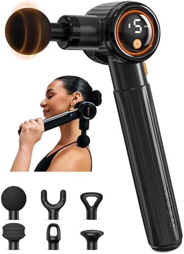 Napre Massage Gun Deep Tissue, Muscle Massage Gun with Extended H...