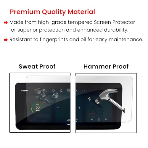 Image of Screen Guard For TATA CURVV 2024 |10.25 INCH INFOTAINMENT [Thin Bezel] + INSTRUMENT CLUSTER + STEERING + AC Protector | 9H Car Display Accessories 2025 [Not Tempered Glass]
