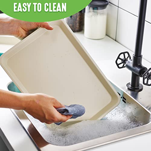 Greenlife Bakeware Healthy Ceramic Nonstick 18.5" X 13.5" Half Cookie Sheet Baking Pan, Pfas-Free, Turquoise #TOP7