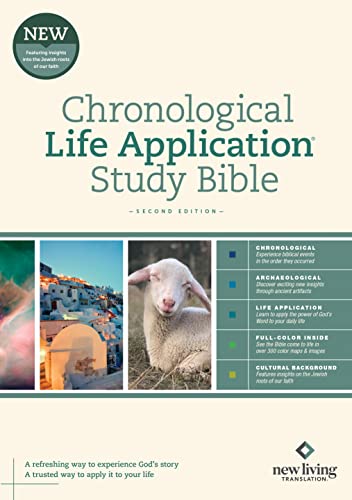 Image of NLT Chronological Life Application Study Bible, Second Edition (Hardcover)
