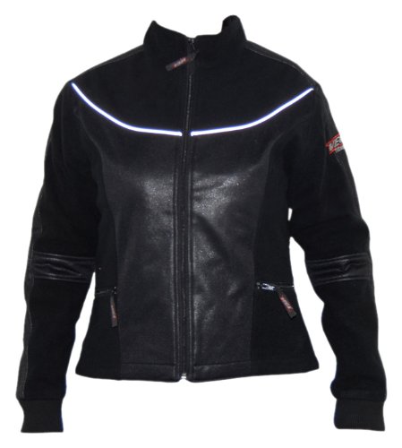 Vega Meridian Ladies Fleece Jacket (Black, Medium)
