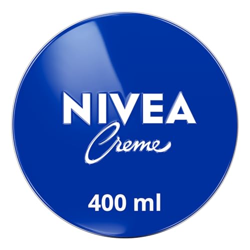 NIVEA Crème visage, corps & mains (1 x 400 ml), crème hydratante à la texture onctueuse enrichie en Eucerit, soin hydratant multiusage pour toute la famille