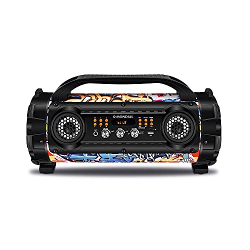 MONDIAL Caixa de Som Amplificada, Thunder Street, Bivolt, 100W RMS - MCO-08