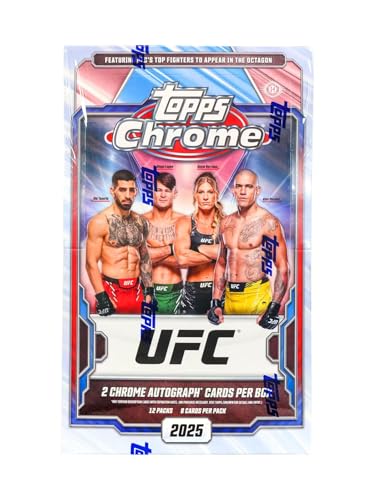 Chrome UFC Hobby Box 2025 by Topps